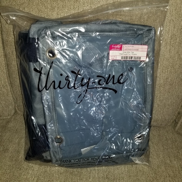NWT!! Thirty-one Small Utility Tote - Picture 3 of 3